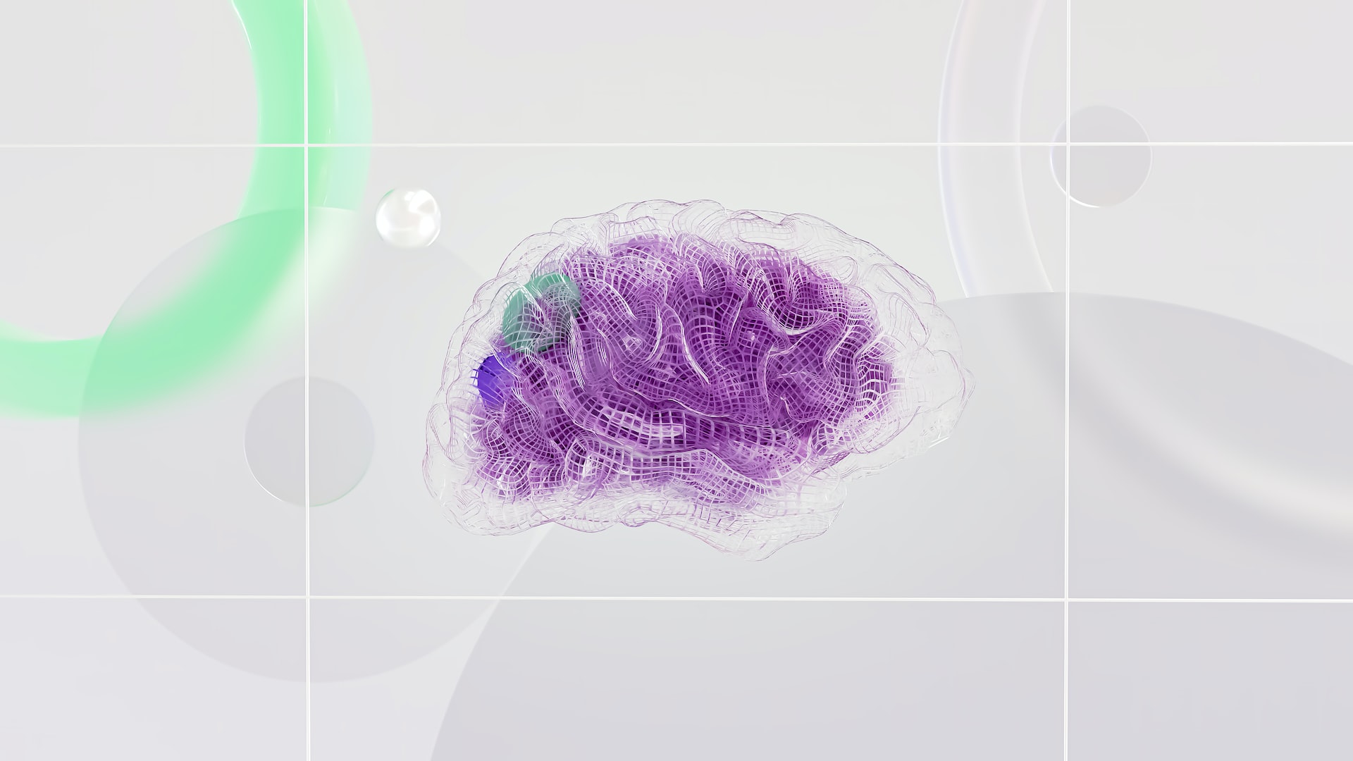 뇌를 3D로 표현한 Deepmind 그래픽 이미지
